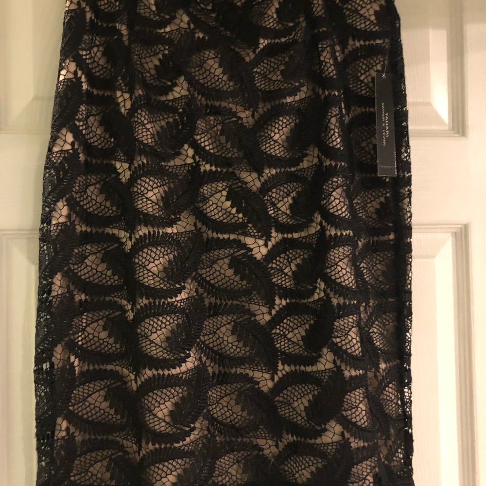 Tahari Black  skirt